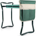 Foldable Garden Kneeler and Seat Heavy Duty Gardening Stool Kneeling Bench with Large Tool Pouch and Wider EVA Foam Kneeling Pad, Gifts for Women Men Seniors Gardener