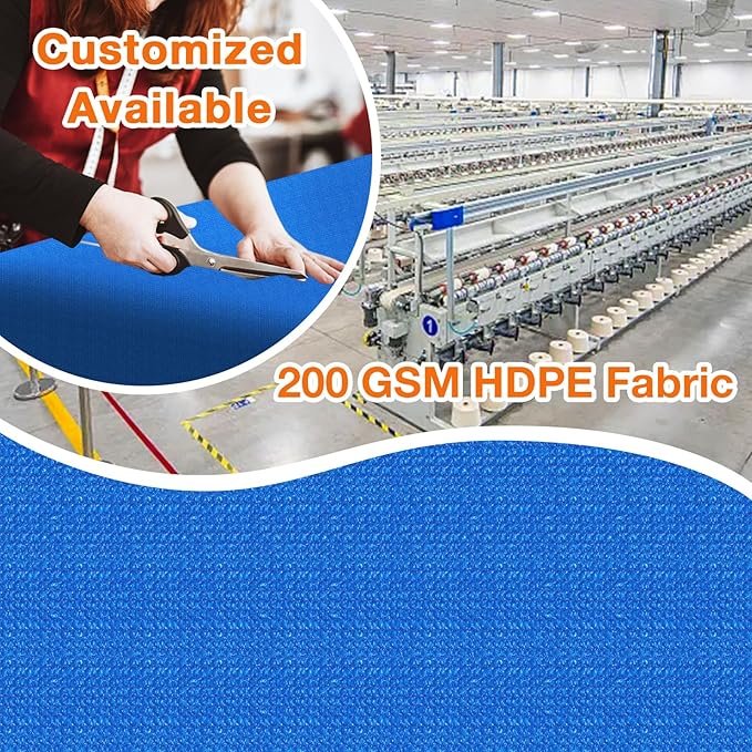 Artpuch Outdoor Pergola Shade Cover 4' X 7' Sun Shade Cloth - Image 2