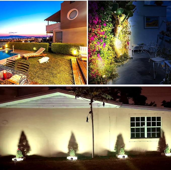 20W Dusk to Dawn Led Outdoor Light 120V 3000K 2000lm Warm White LED Spot Lights - Image 6