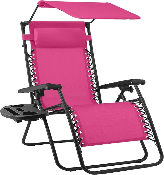 Best Choice Products Folding Zero Gravity Outdoor Recliner Patio Lounge Chair by BestChoiceProducts