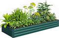 Outsunny Galvanized Raised Garden Bed, by Outsunny