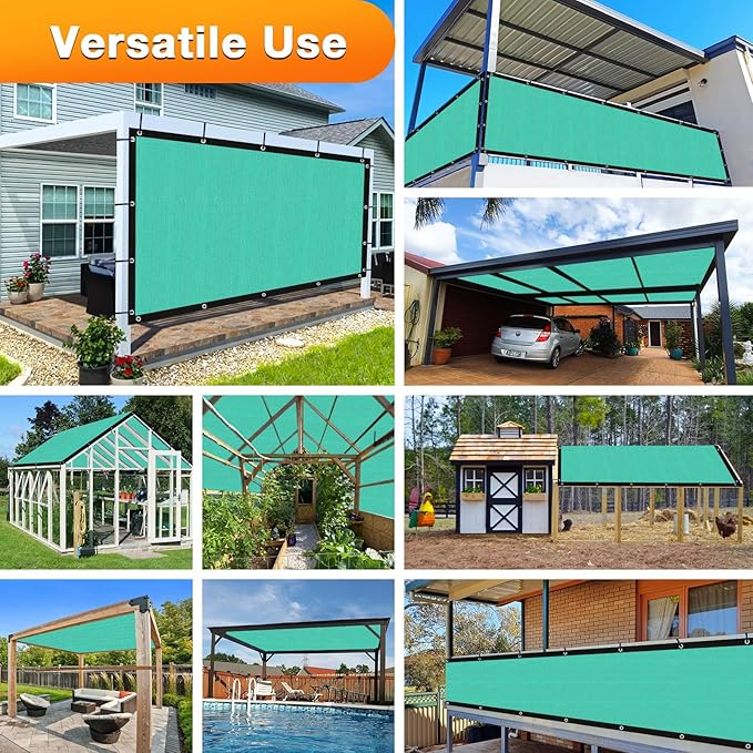 Artpuch Outdoor Pergola Shade Cover 6' X 11' Sun Shade Cloth - Image 6