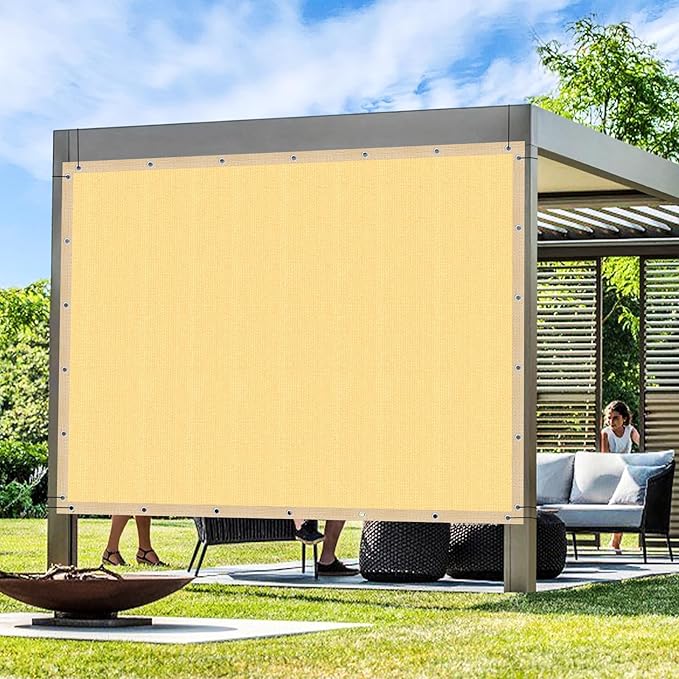 Artpuch Outdoor Pergola Shade Cover 13x21 FT Sun Shade Cloth by Artpuch