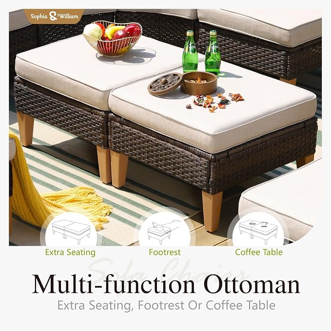 Sophia & William Patio Furniture Set - Image 8