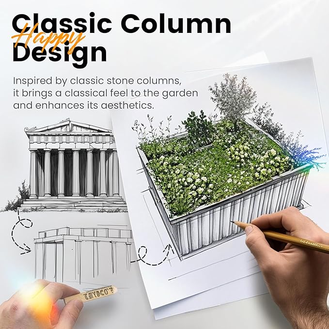 KING BIRD 101" x 36" x 24" Galvanized Raised Garden Bed 2 Installation Methods - Image 3