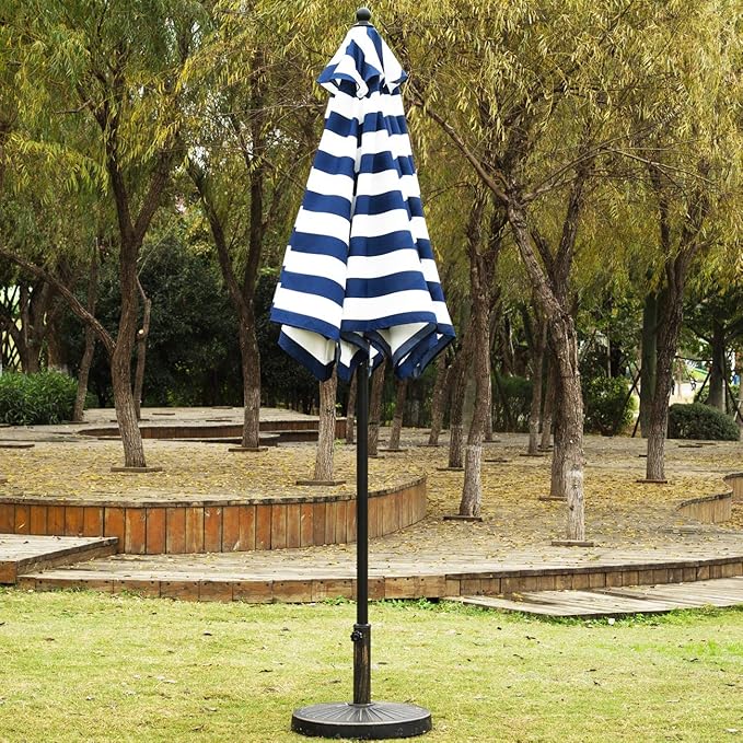 Sunnyglade 7.5' Patio Umbrella Outdoor Table Market Umbrella - Image 3