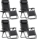 Homall Zero Gravity Chair Patio Folding Lawn Outdoor Lounge Gravity Camp by Homall