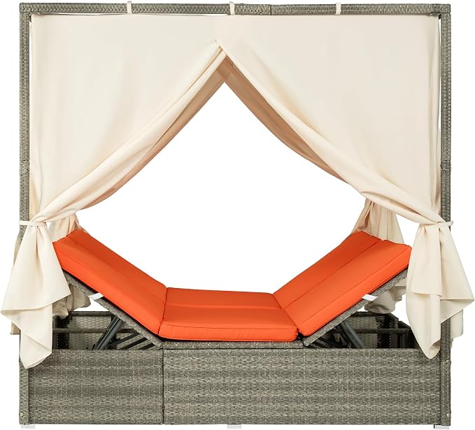 Wicker Metal Outdoor Pool Furniture - Image 7
