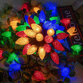 AWQ 100LED 81FT C9 Christmas String Lights Plug in Fairy Twinkle Multicolor | Christmas Lights Outdoor 8 Modes Timer Function Waterproof Extendable for Indoor Outdoor Wedding Party Christmas Decoration