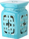 Safavieh Castle Gardens Collection Beijing Filigree Antique White Glazed