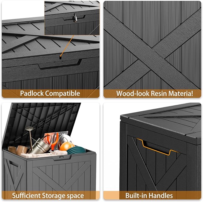 ROJIK Outdoor Storage Housing Deck Box - Image 5
