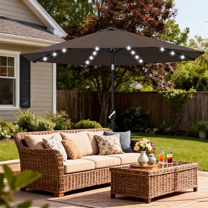 ABCCANOPY Durable Solar Led Patio Umbrellas - Image 8
