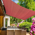 KANAGAWA 12'X14' Rust Red Custom Size Sun Shade Sail Rectangle UV Block Canopy by KANAGAWA