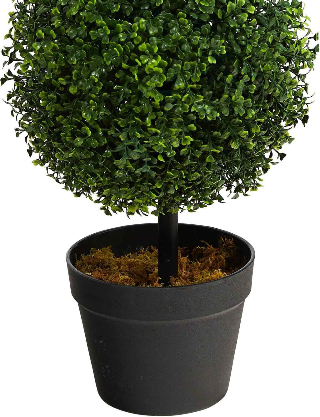 Nearly Natural 36 in Artificial Triple Ball Boxwood Topiary Tree with Pot | For Indoor or Outdoor Use, Realistic Faux Greenery, Home Patio and Office Decor, Low-Maintenance
