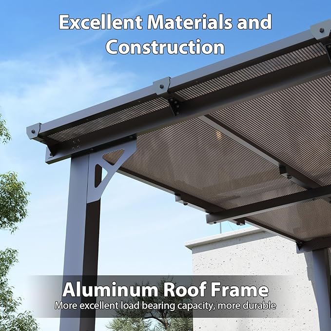 Aoxun 20'x10' Gazebo for Patio, Premium Pergola - Image 5