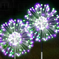 JJGoo Solar Firework Lights, 2 Pack 180 LEDs 2 Lighting Modes Solar Lights by JJGoo