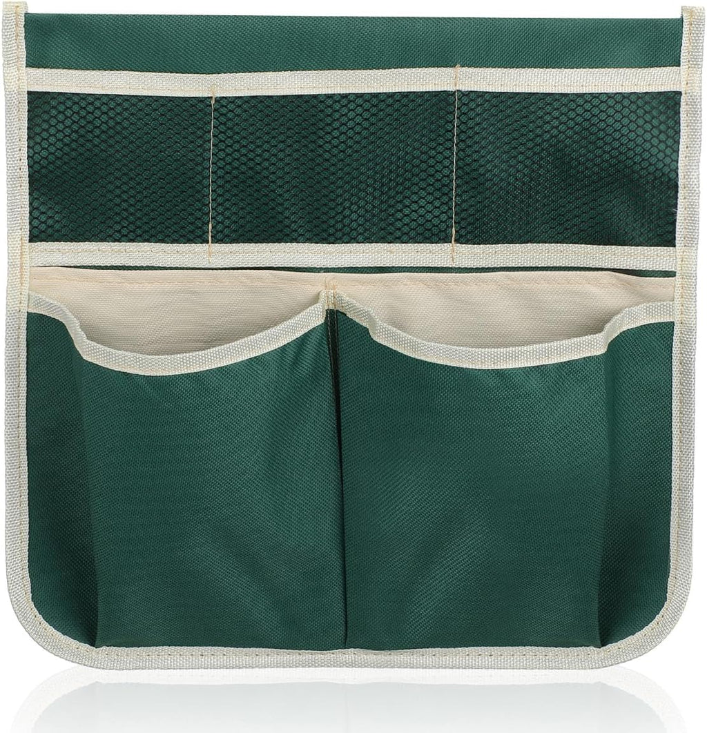 Garden Kneeler Tool Bag Stool, Foldable Garden Tool Bag Portable for Outdoor Gardening (Green)