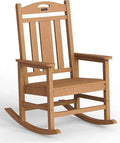 Ciokea Oversized Outdoor Rocking Chair, 380lbs Heavy-Duty Large Patio Rocker