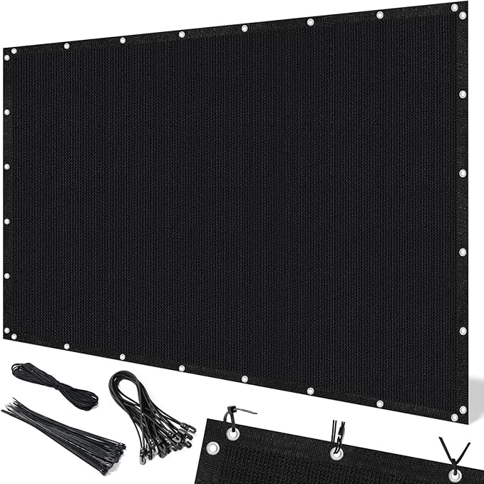 Artpuch 90% Sun Shade Cloth, 3 x 16 FT Pergola Shade Cover Canopy by Artpuch