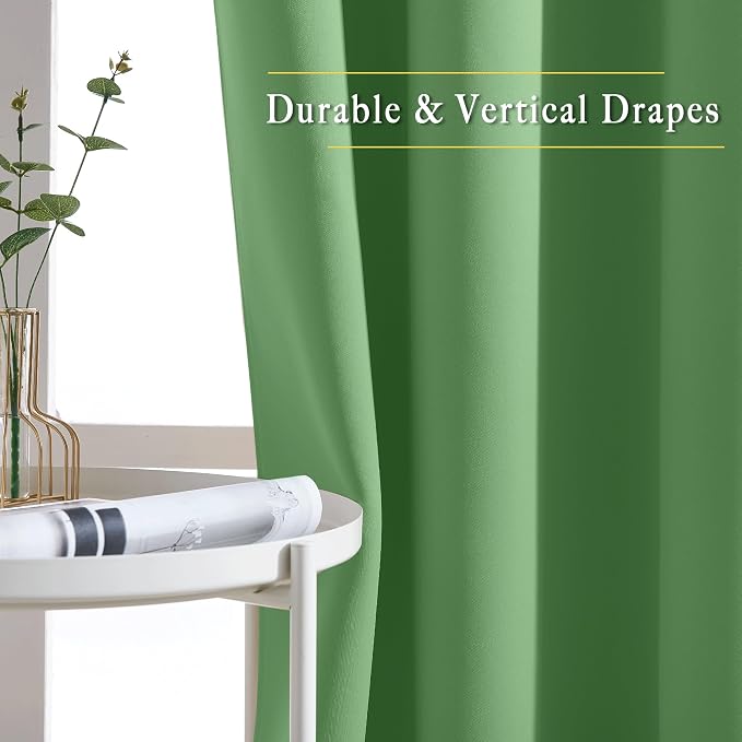 NICETOWN Kitchen Short Blackout Curtain and Drape - Image 6