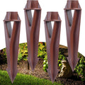 Ground Stake Spike for Outdoor Landscape Spot Path Solar Flood Light Replacement Light Stake Spike Part Holder, 1/2"-14 NPSM Thread Compatible with Kichler Landscape Lighting