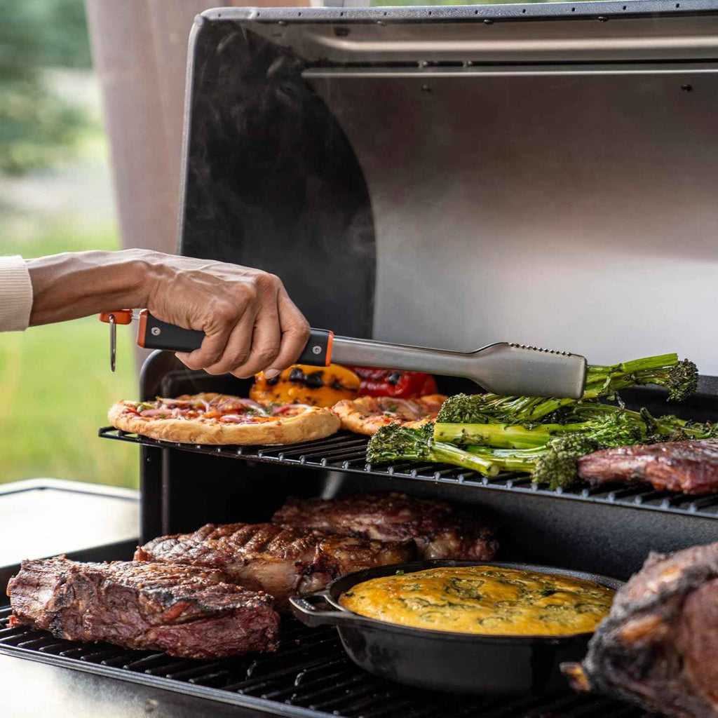 Traeger Grills BAC790 Stainless Steel BBQ Tongs Dishwasher Safe Grill Accessory