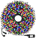 300 LED 108FT 8Modes Christmas String Lights Christmas Tree Lights | End-to-End Plug IP55 Outdoor Waterproof UL Certificated Indoor Patio Wedding Christma Trees Parties Decoration Multicolor