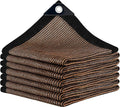 Sun Shade Cloth with Grommets, 90% UV Protection Shade Fabric, Pergola Shade by IMSGVIFO