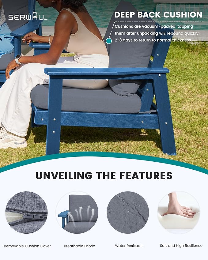 SERWALL Patio Furniture Set - Image 2