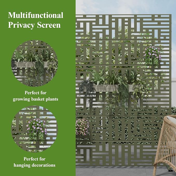 Casaphoria Metal Privacy Screen Outdoor - Image 5