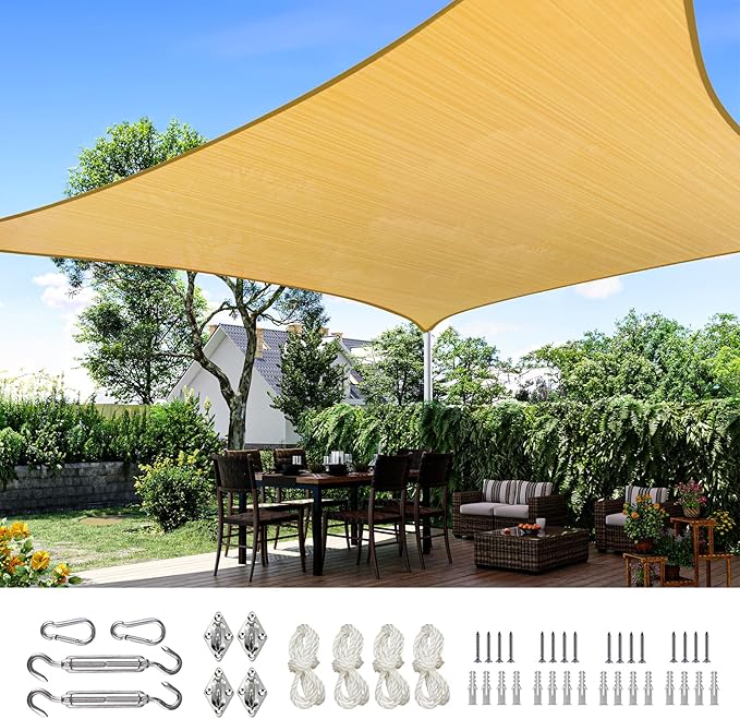 Quictent 20x26ft Sun Shade Sail by QUICTENT