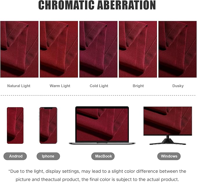 BONZER Outdoor Curtains for Patio Waterproof Thick Privacy Extra Wide Grommet - Image 5