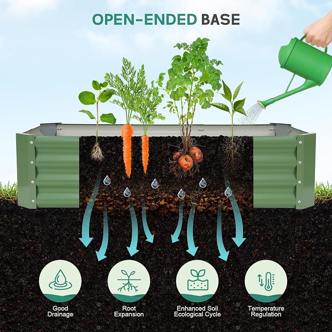 Galvanized Raised Garden Bed - Image 6