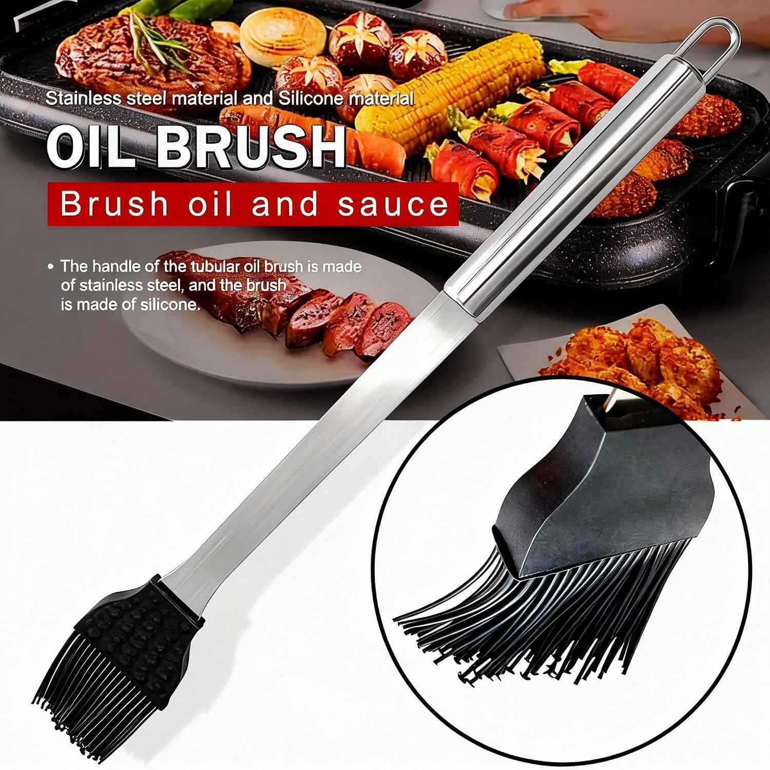 Small Travel 5-Piece 304 Stainless Steel Grill Tool Set with Storage Case – BBQ Grilling Accessories, Ideal Gift for Men & Cooking Lovers