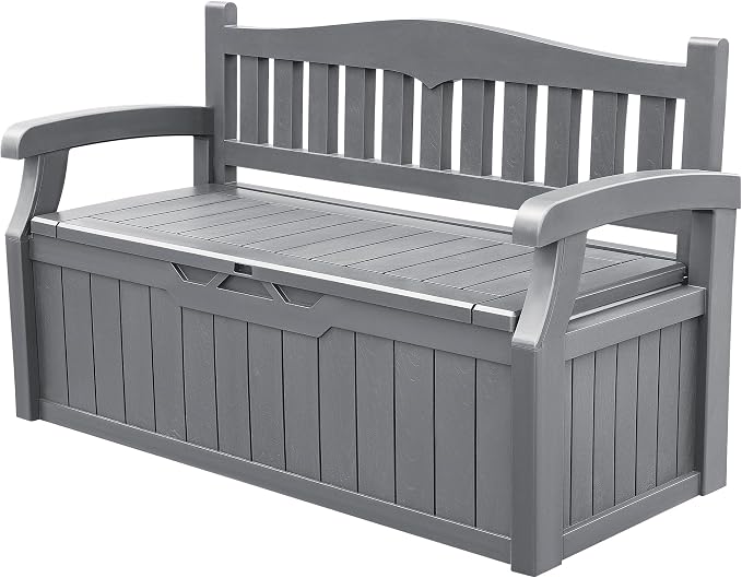 Devoko 80 Gallon Storage Bench Deck Box Lockable by DEVOKO