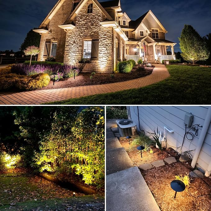 SUNVIE LED Landscape Lighting Kit Low Voltage Landscape Lights - Image 5