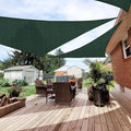 Patio Paradise 11' x 11' x 11' Sun Shade Sail Triangle Canopy Shade Cloth by Patio