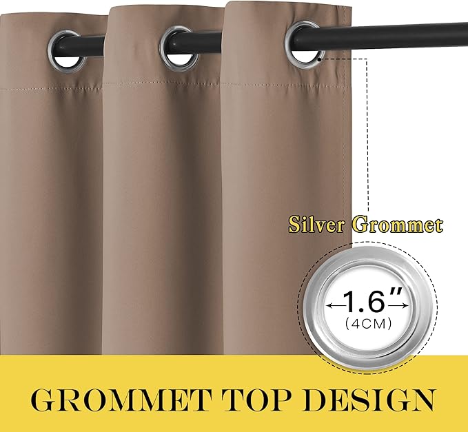 NICETOWN Thermal Blackout Curtain & Drape - Image 2