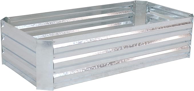 Sunnydaze 11.75" H Raised Metal Garden Bed - Image 10