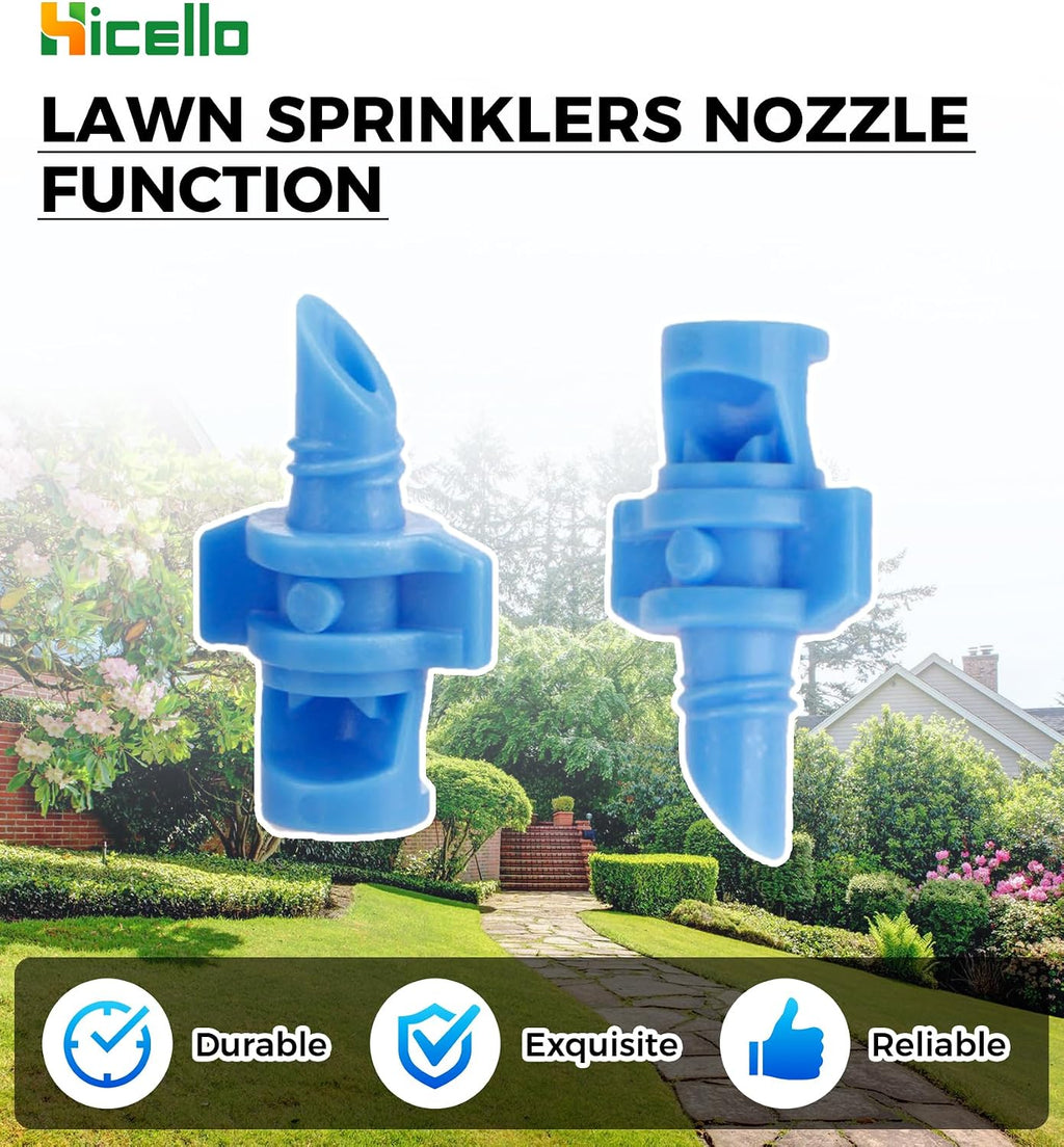 100PCS 90 Degree Misting Nozzle Irrigation, Sprinklers Sprayer for Garden Irrigation System, Micro Sprayer Refraction Automizing Drippers
