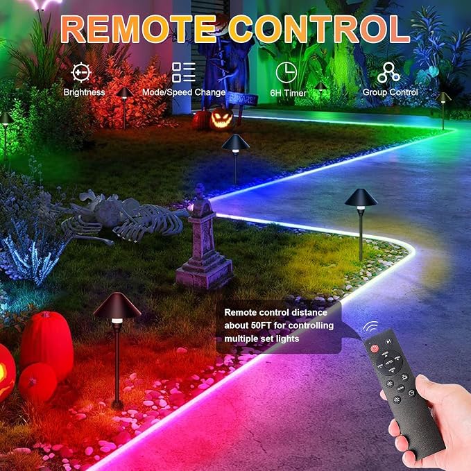 6 Pack Low Voltage Pathway Lights - Image 2