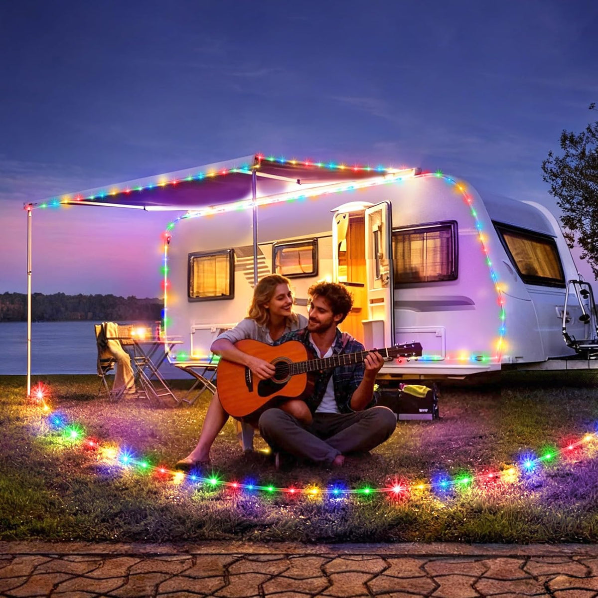 KNONEW 164FT 1000LED Rope Lights for Outside,Outdoor String Lights Waterproof 8 Modes Clear Tube Light for Indoor,Bedroom,Wedding,Garden,Patio,Christmas,Tree,Rv,Holiday Decoration(Multicolor) | 8 Modes,Timer,Memory Function Rope Lighting String Lights ...