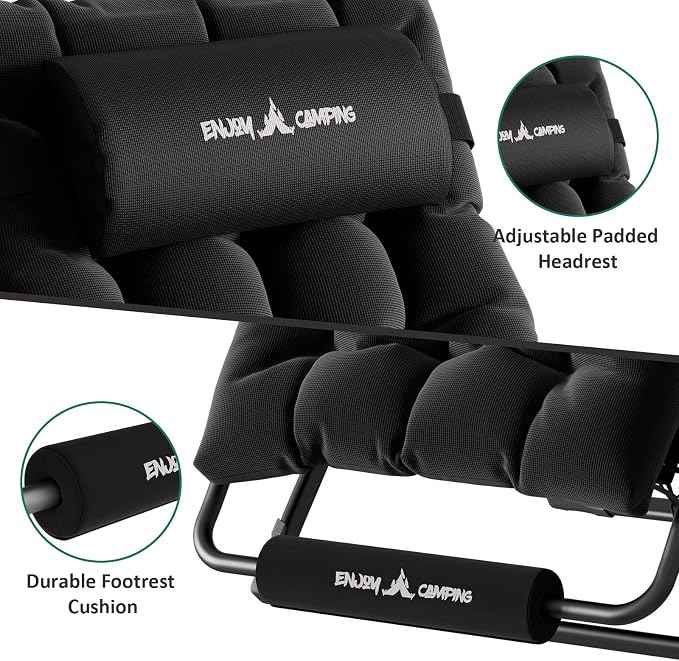 UDPATIO Oversized Zero Gravity Chair Set of 2, 29In XL Patio Reclining Chair