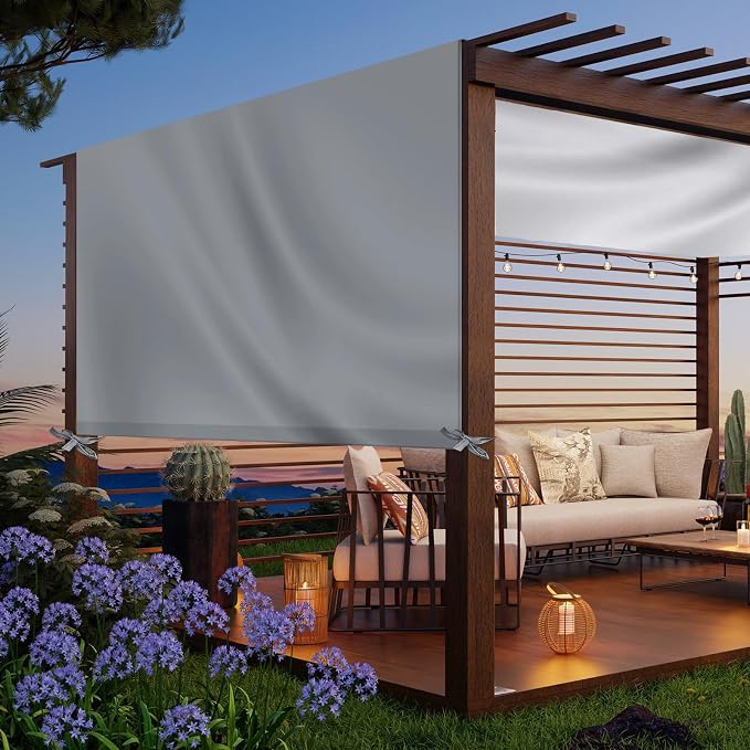 Universal Pergola Replacement Canopy Outdoor Canopy Shade Cover Waterproof by Wowangce