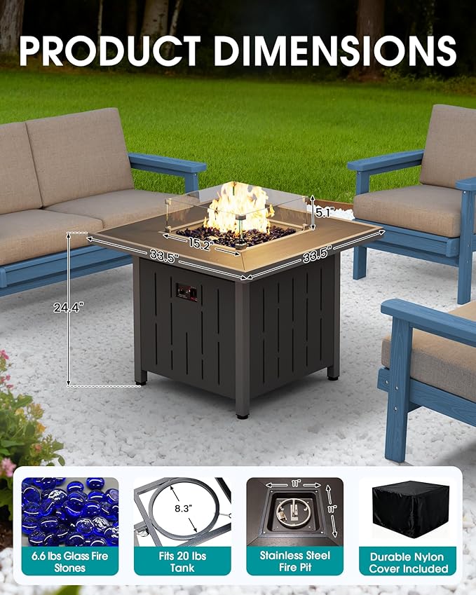 SERWALL Patio Furniture Set - Image 8