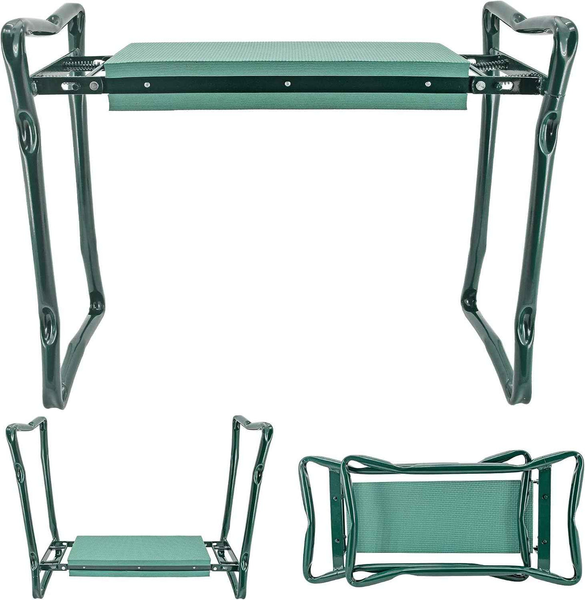 Garden Kneeler and Seat, Foldable Weeding Seat