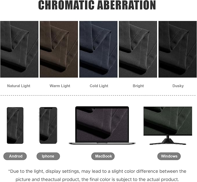 BONZER Outdoor Curtains for Patio Waterproof Thick Privacy Grommet Light - Image 5