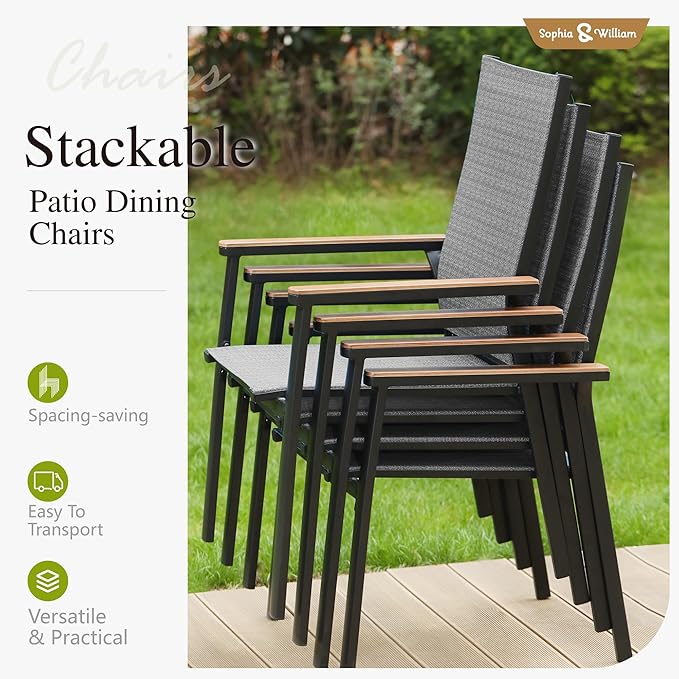 Sophia & William Patio Dining Set - Image 3