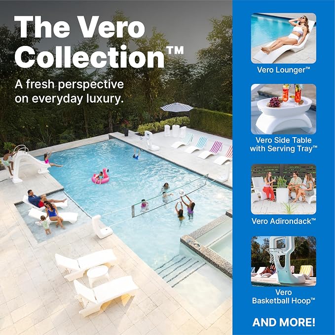 Step2 Vero Pool Chair, Fade-Resistant, Waterproof Patio Furniture - Image 8