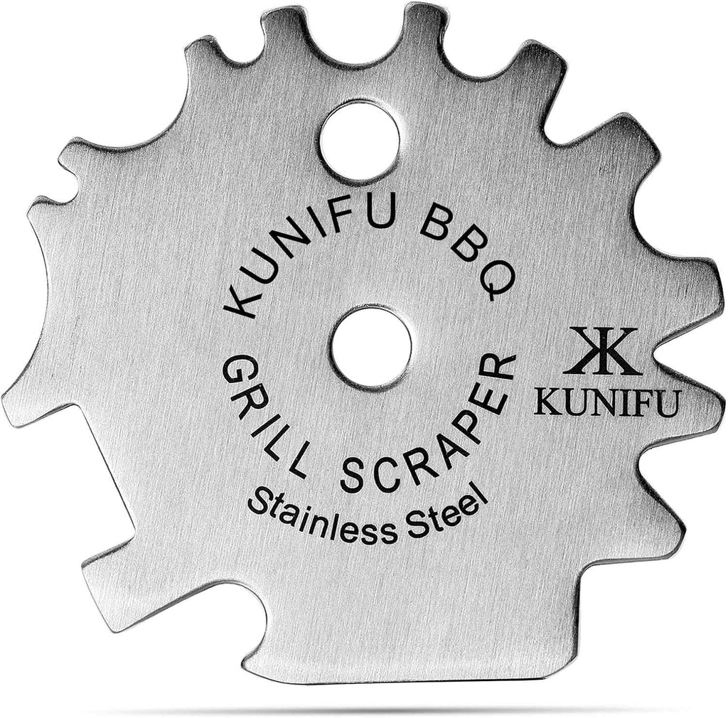 BBQ Grill Scraper, Bristle-Free for Griddle, Stocking Stuffers, Men's Gift | Kitchen Gadgets Cleaner, Camping Accessories, Perfect Gifts for Men, Dad, Husband, Boyfriend, Fathers Day.